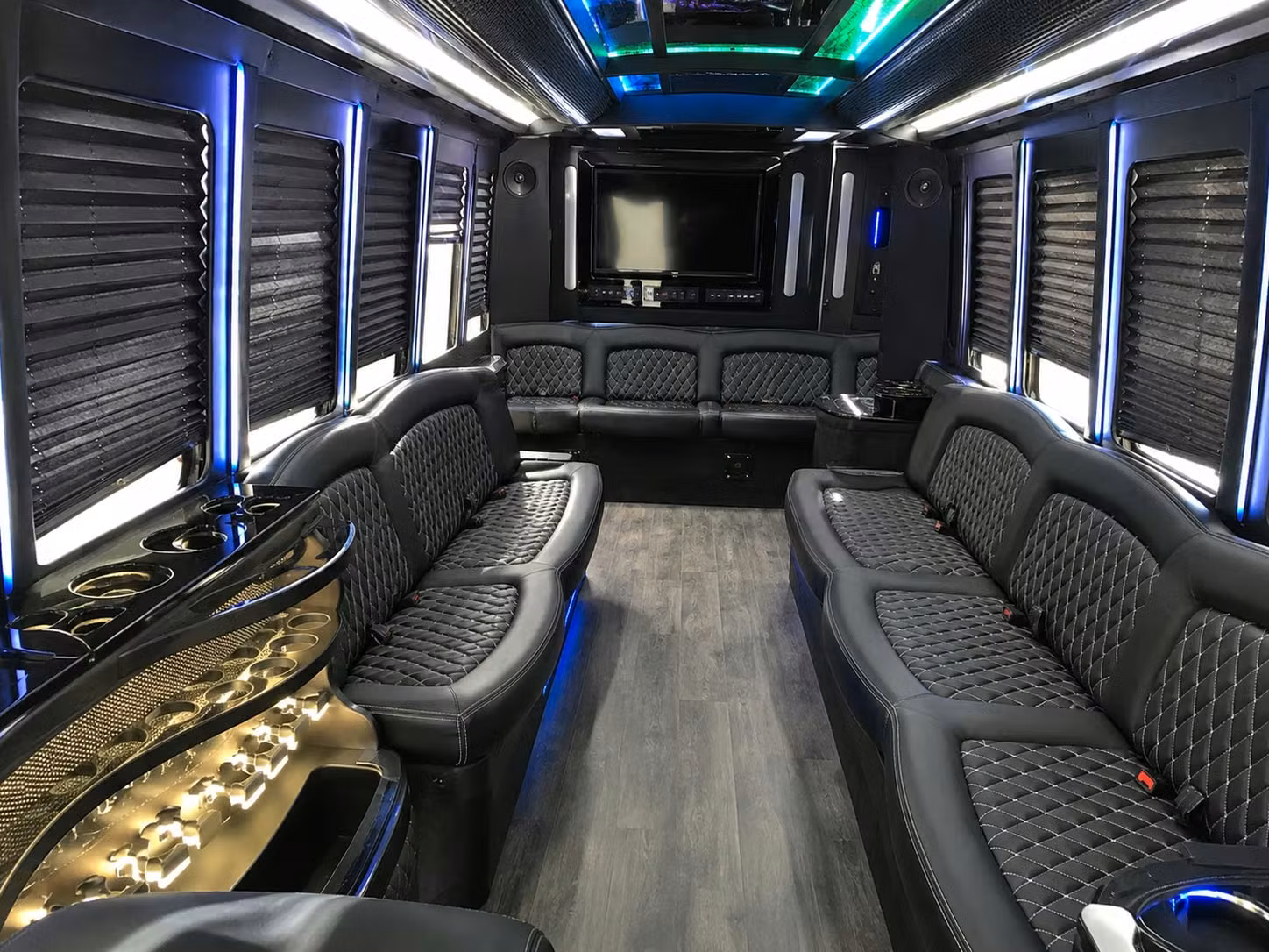 fill out one form to book a party bus for outdoor concert festivals near o fallon