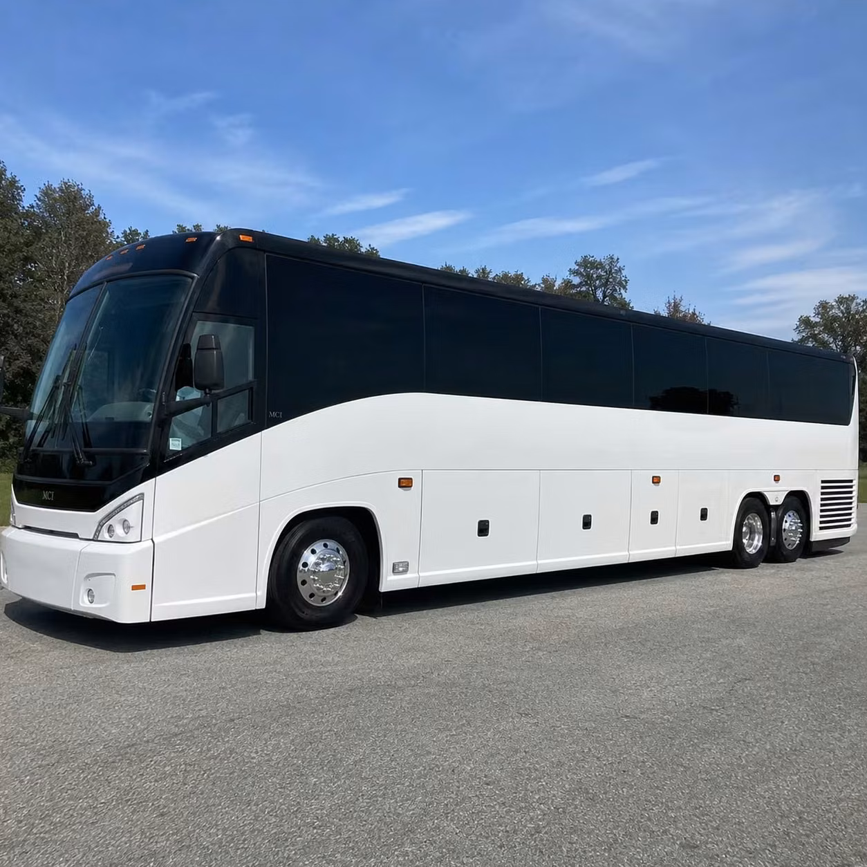 o fallon 56 passenger charter bus rental