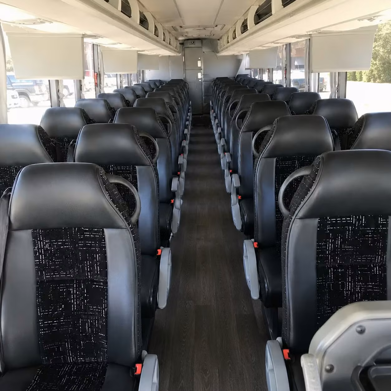 o fallon charter bus rental interior